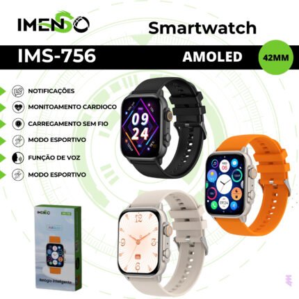 SMARTWATCH AMOLED 42MM MODO ESPORTIVO