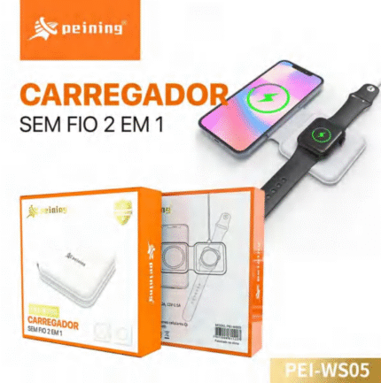 CARREGADOR E SUPORTE 2 EM 1