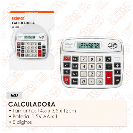 CALCULADORA ELETRONICA: LE-6028